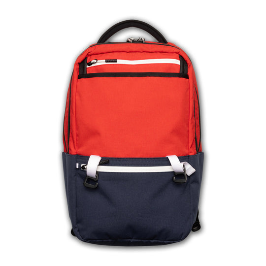 A2 Backpack - Red/Navy