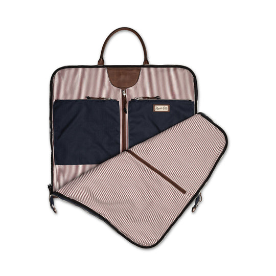 Montauk Garment Bag - Navy